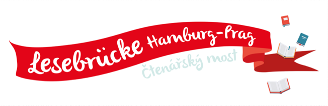 Logo projektu Čtenářský most Praha - Hamburk